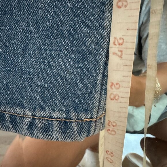 Reformation Cynthia High Waist Relaxed Jeans in Aegean Wash Size 25 - Picture 11 of 11